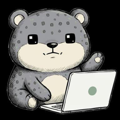 The reachpad mascot raising a paw beside an open computer showing a green dot